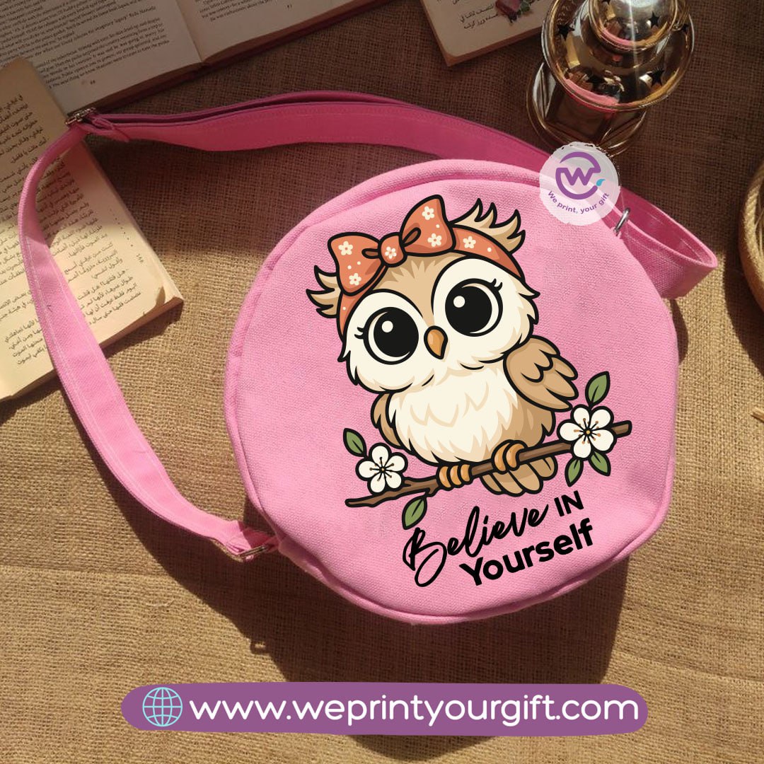 Round bag-Owl