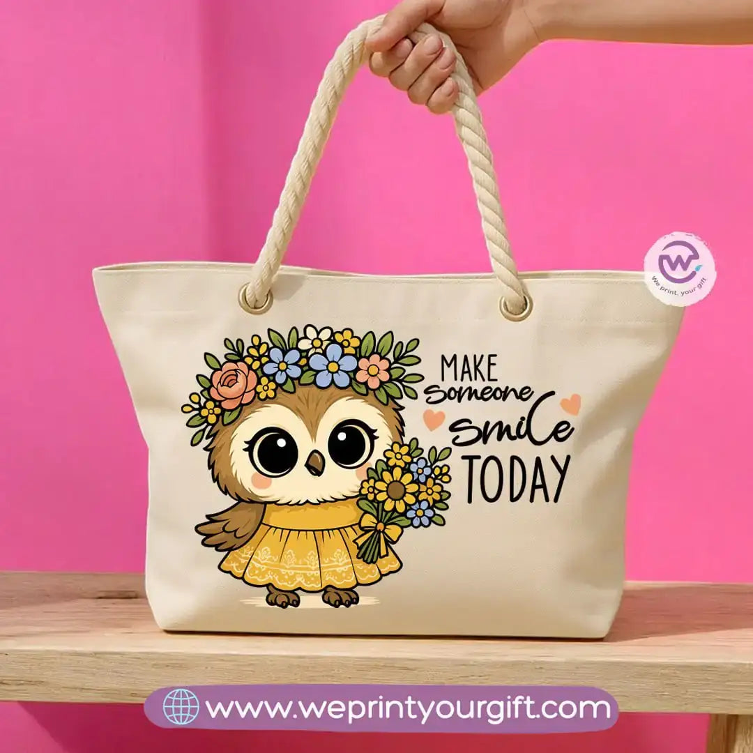 Sea bag- Owl - WE PRINT