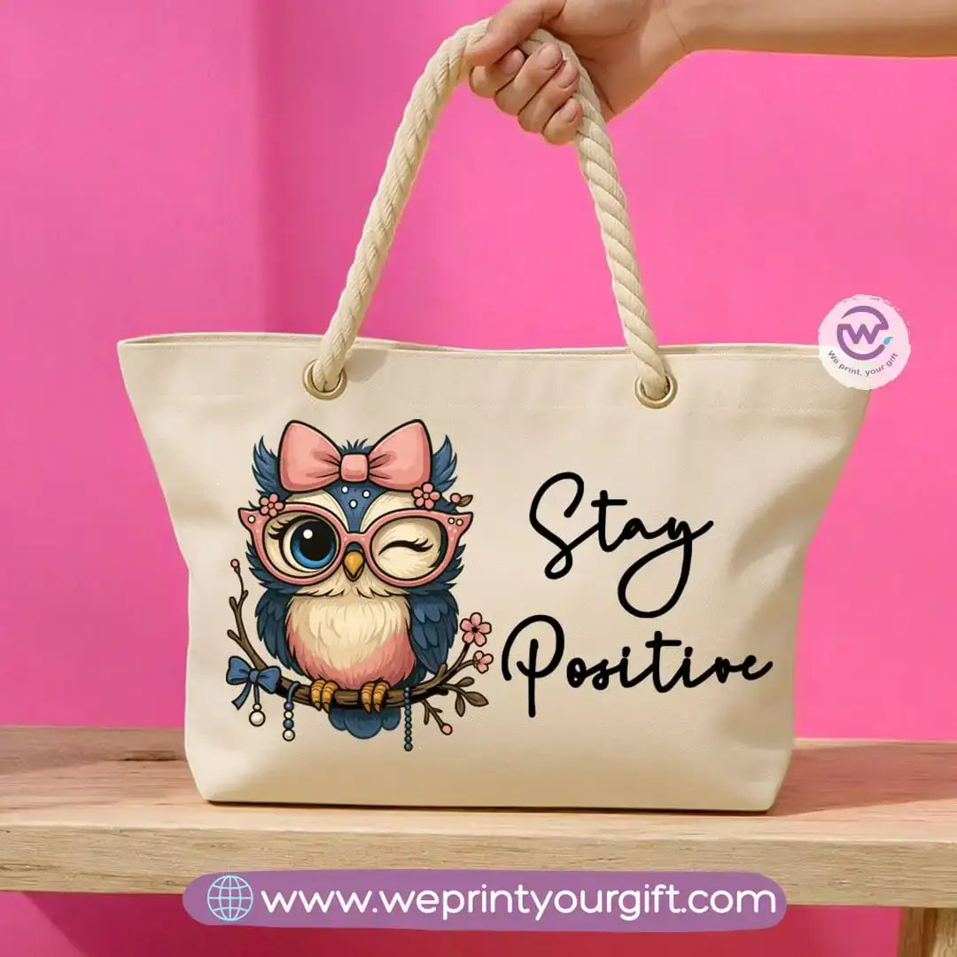Sea bag- Owl - WE PRINT