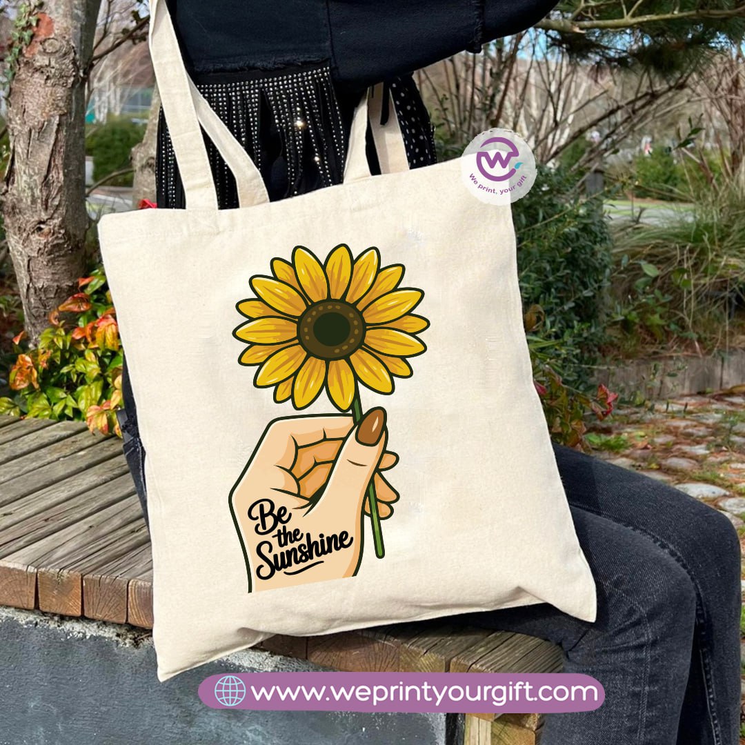 Tote bag for women- Sunflower