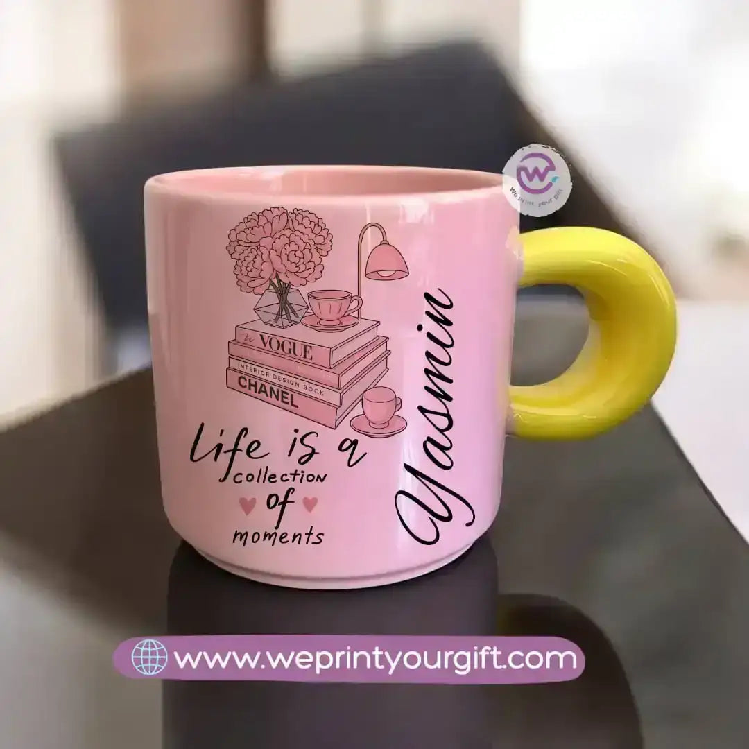 Round handle mug - Motivational designs - WE PRINT