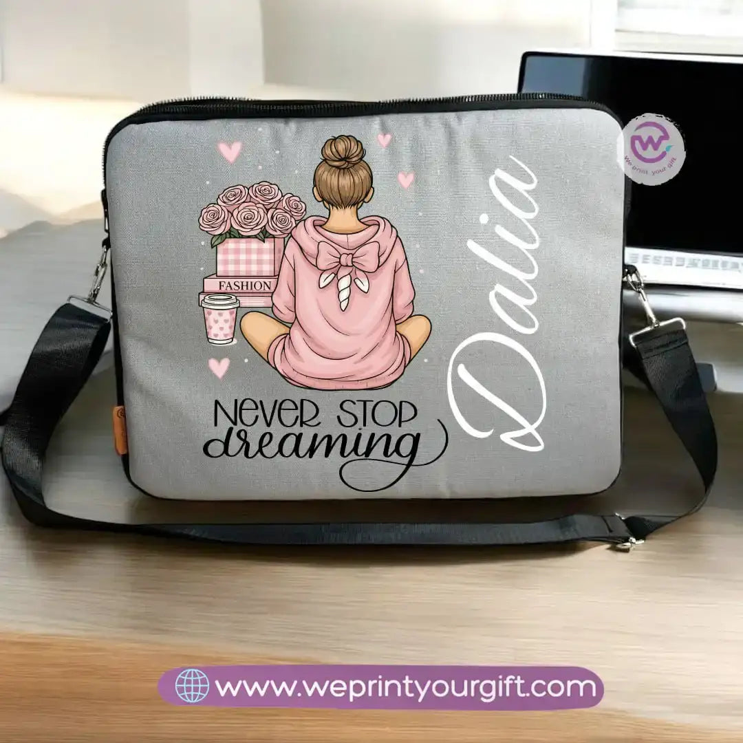 custom laptop bag-Motivation - WE PRINT