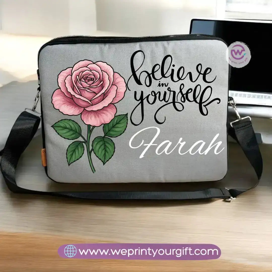 custom laptop bag-Motivation - WE PRINT
