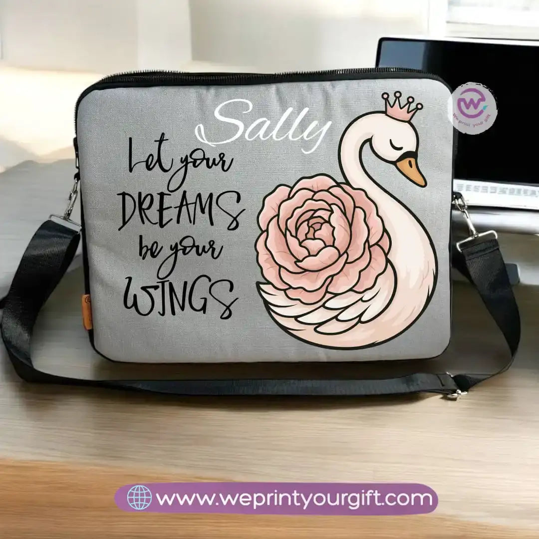custom laptop bag-Motivation - WE PRINT