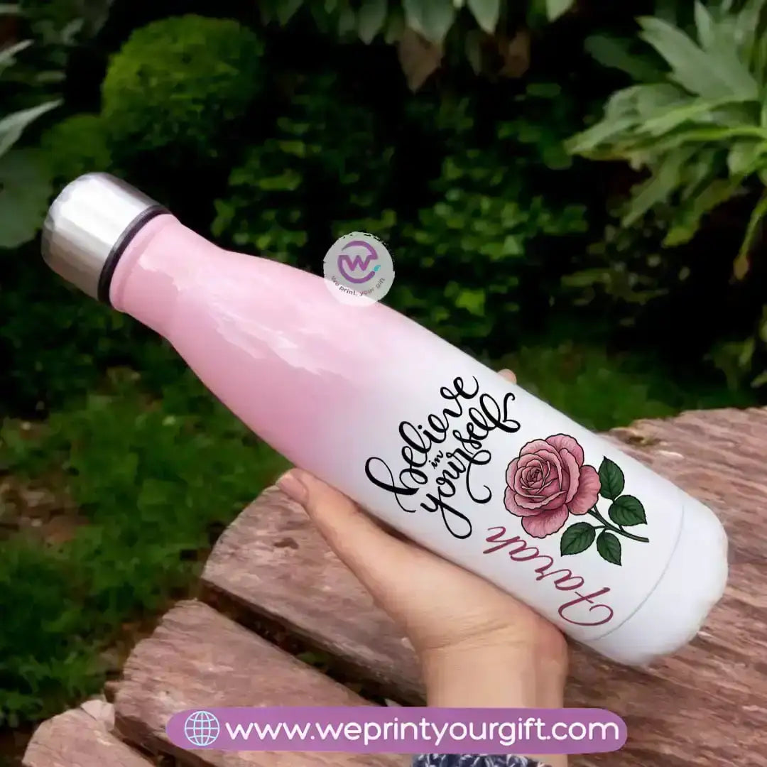 Mixed Color Bottle- inspiration- Floral - WE PRINT