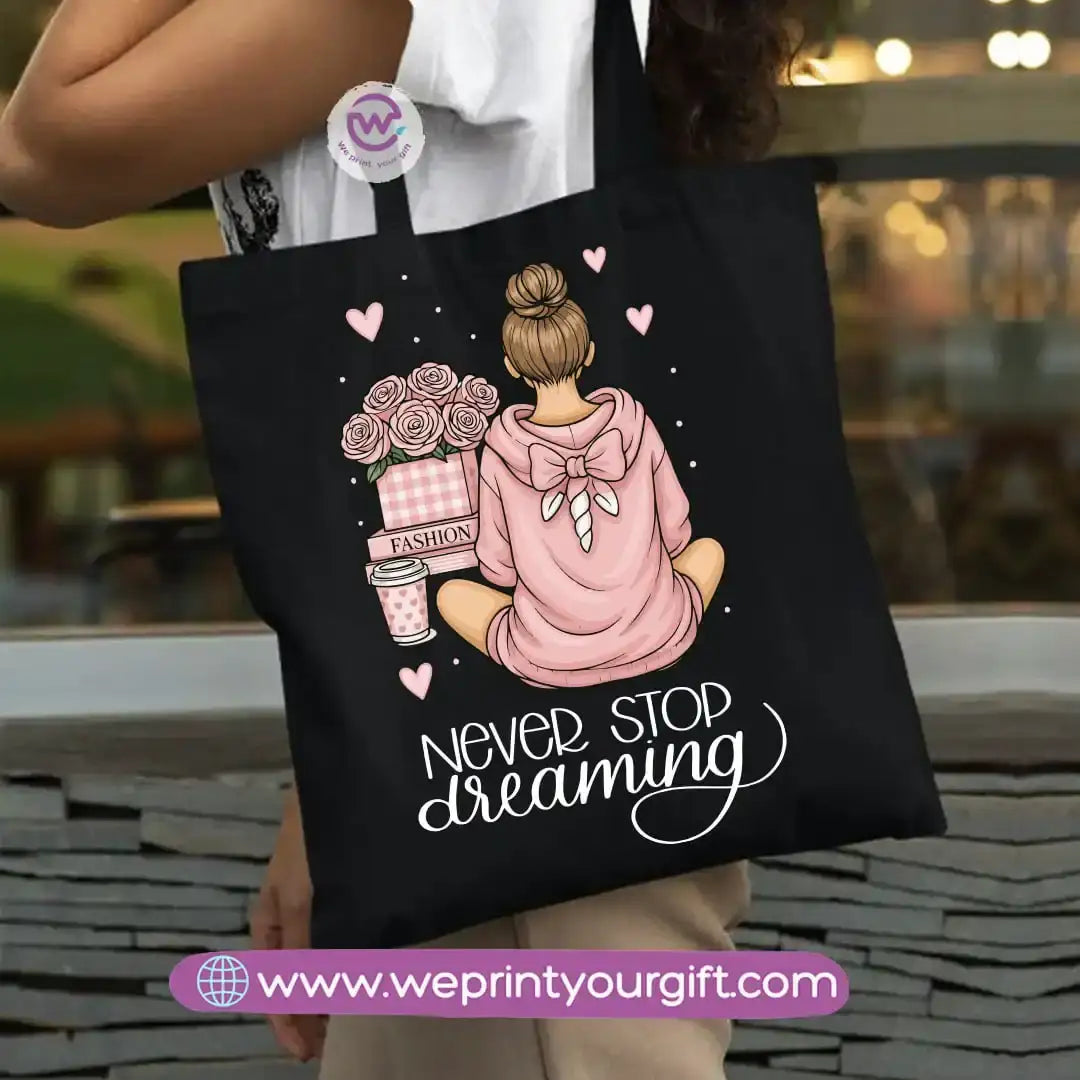 Personalized bag- Tote bag-Motivation - WE PRINT