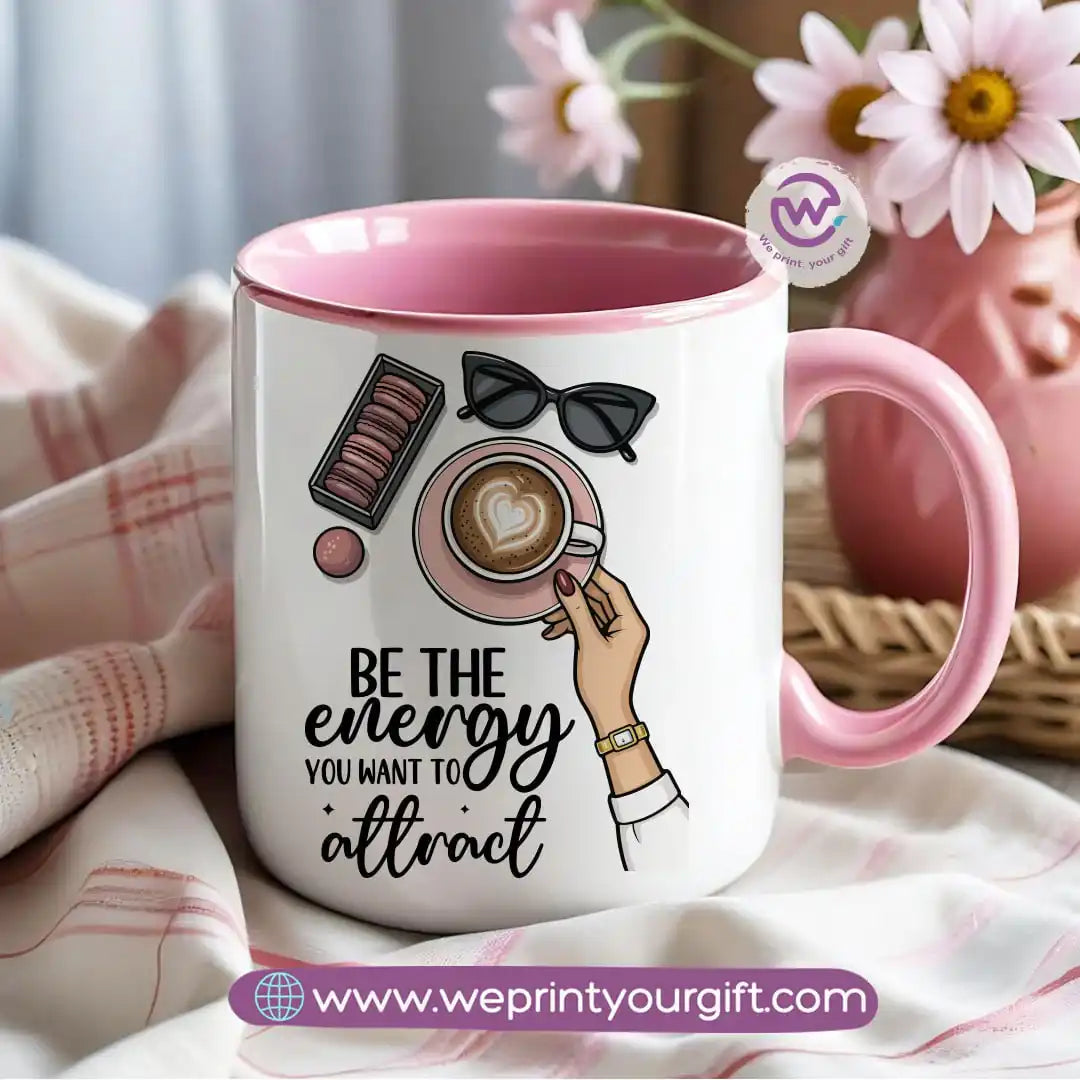 Colored inside mug- Motivation