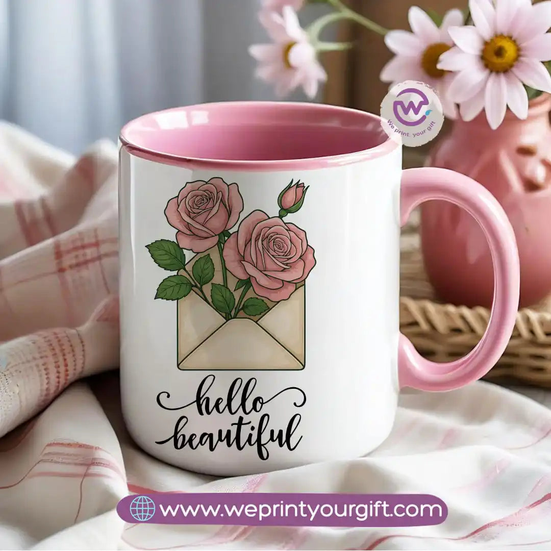 Colored inside mug- Motivation