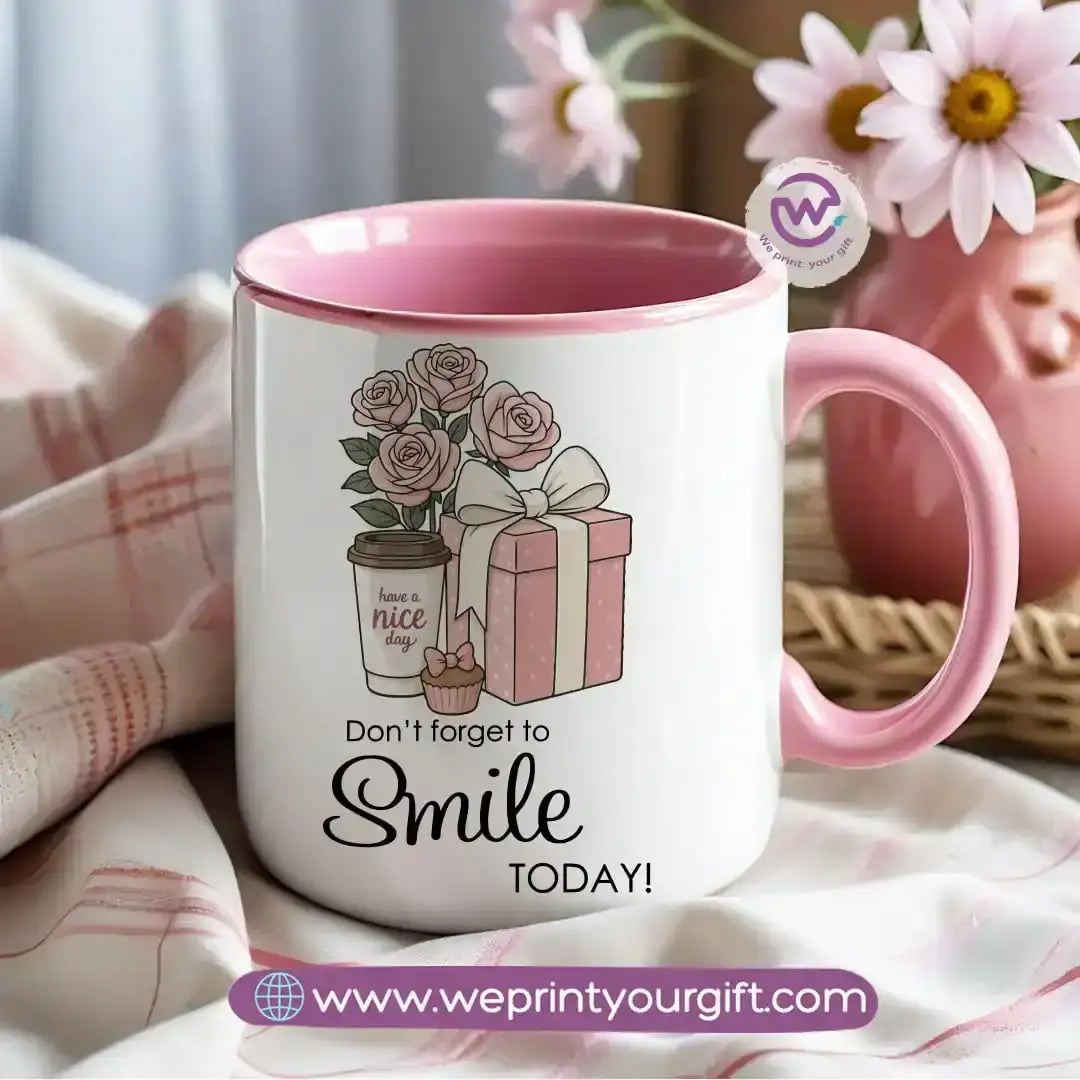 Colored inside mug- Motivation - WE PRINT