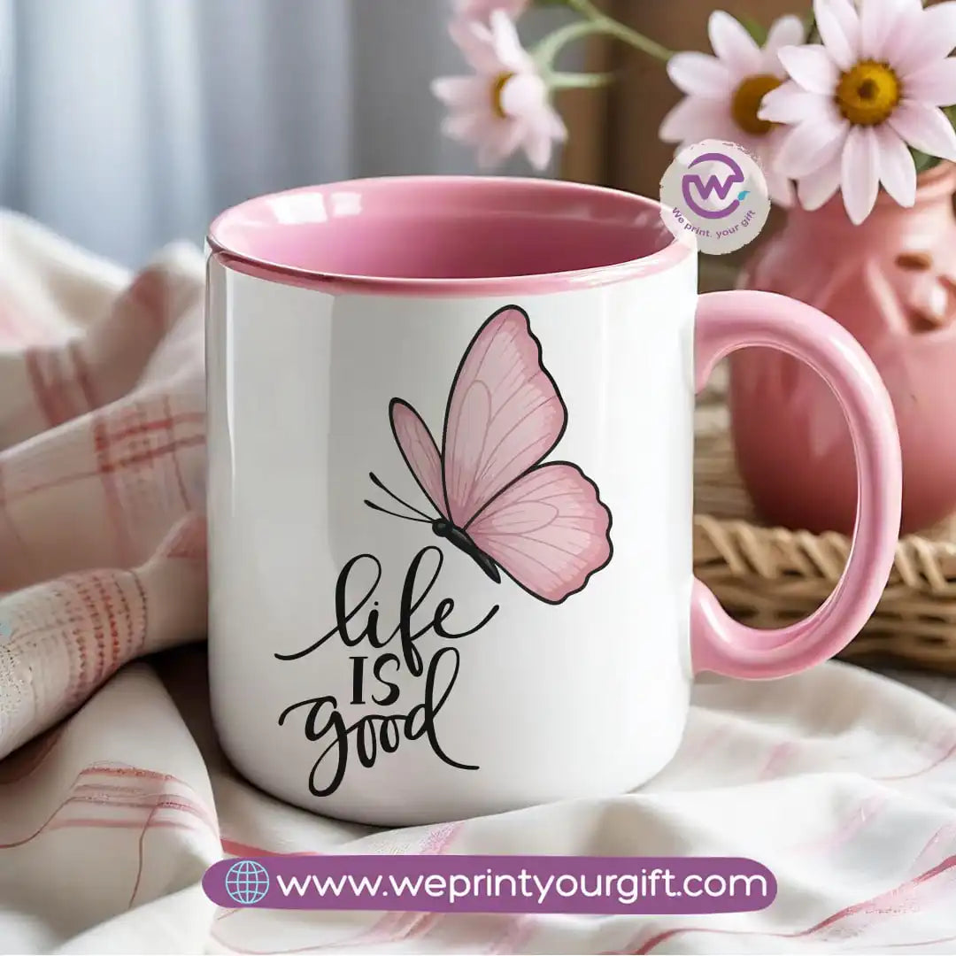 Colored inside mug- Motivation