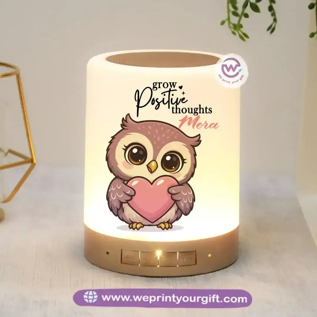 Portable Speaker and Lamp- Owl - WE PRINT