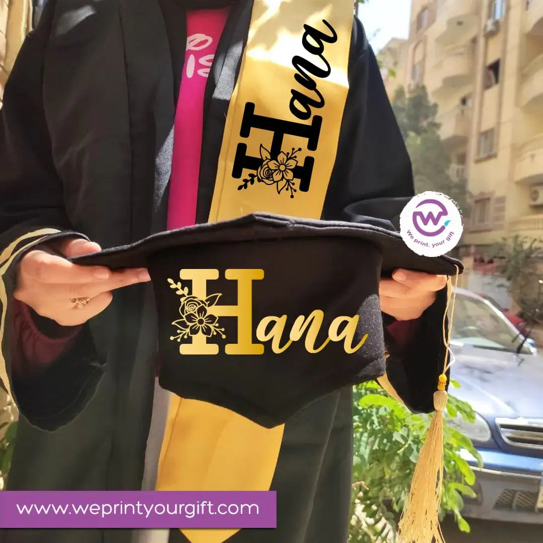 Graduation robe and cap - WE PRINT