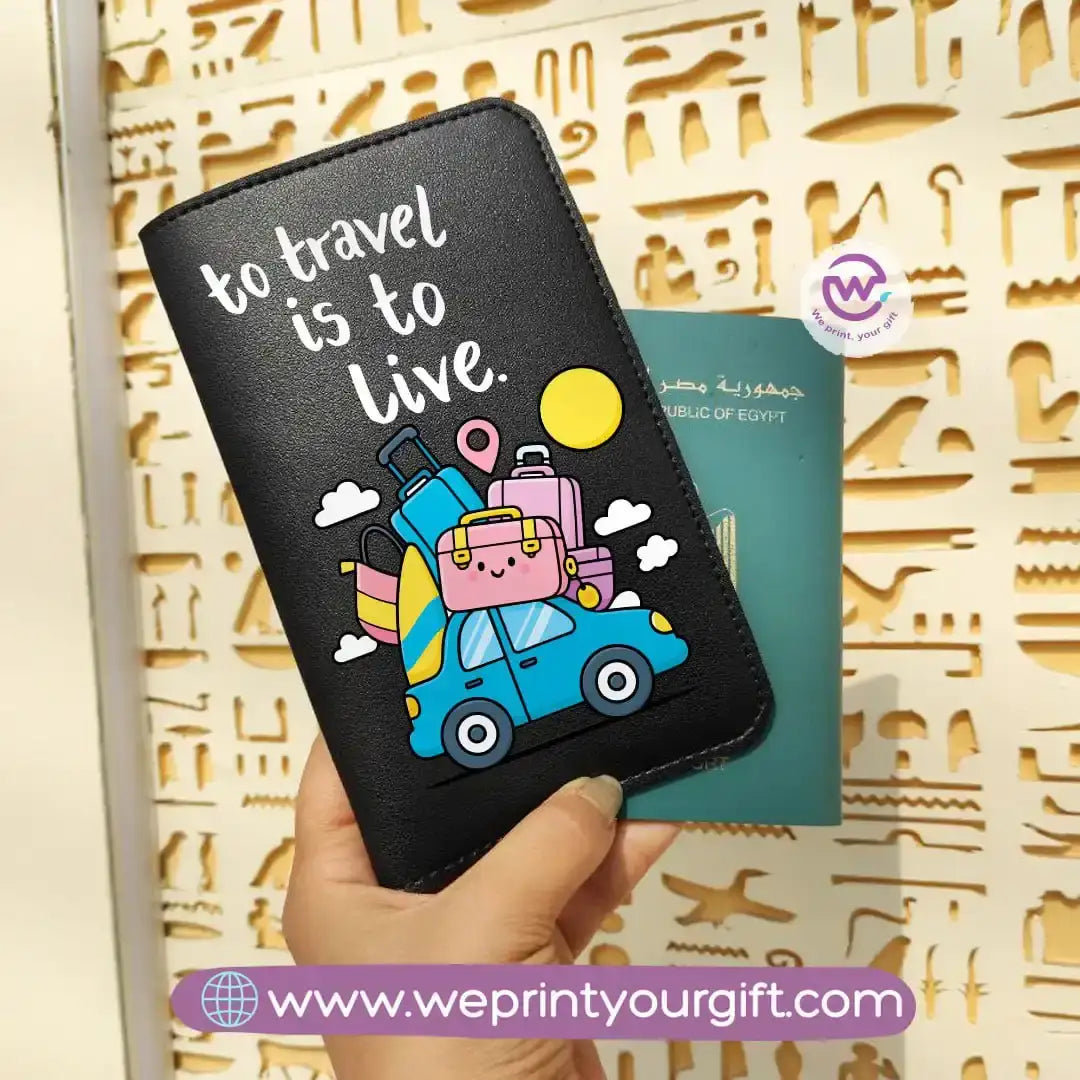 passport cover- Travelling quotes - WE PRINT