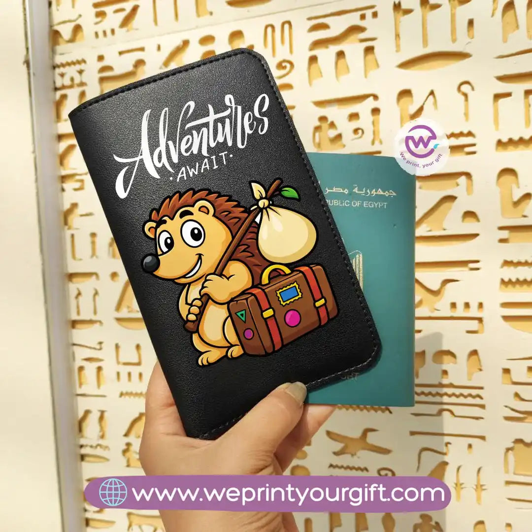 passport cover- Travelling quotes - WE PRINT