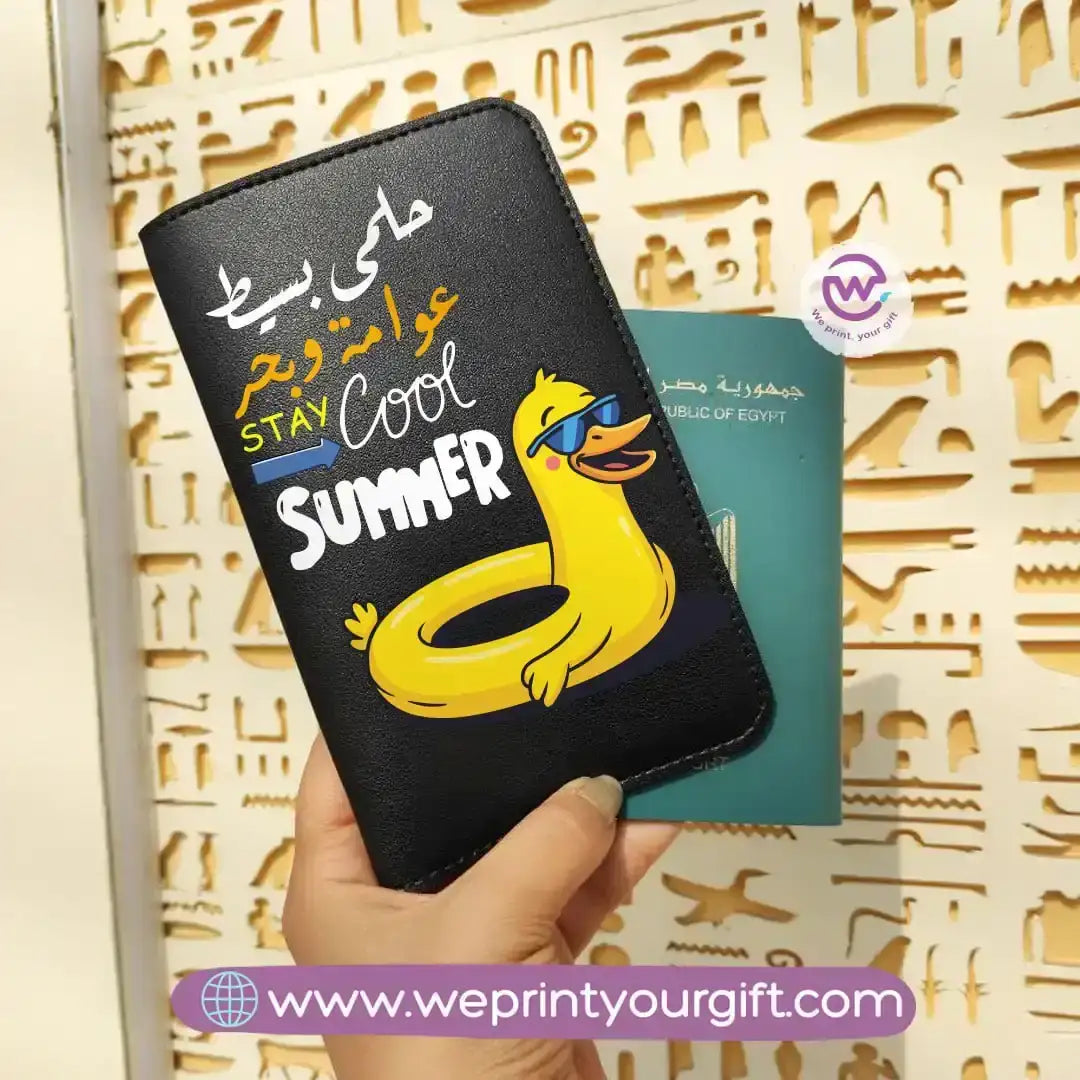 Passport holder- Comic - WE PRINT