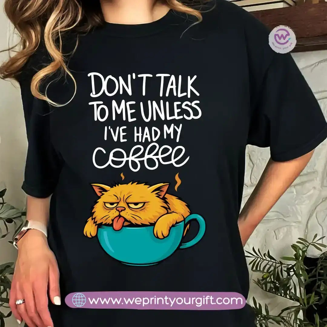 Printed T-shirt-Summer-Cats - WE PRINT