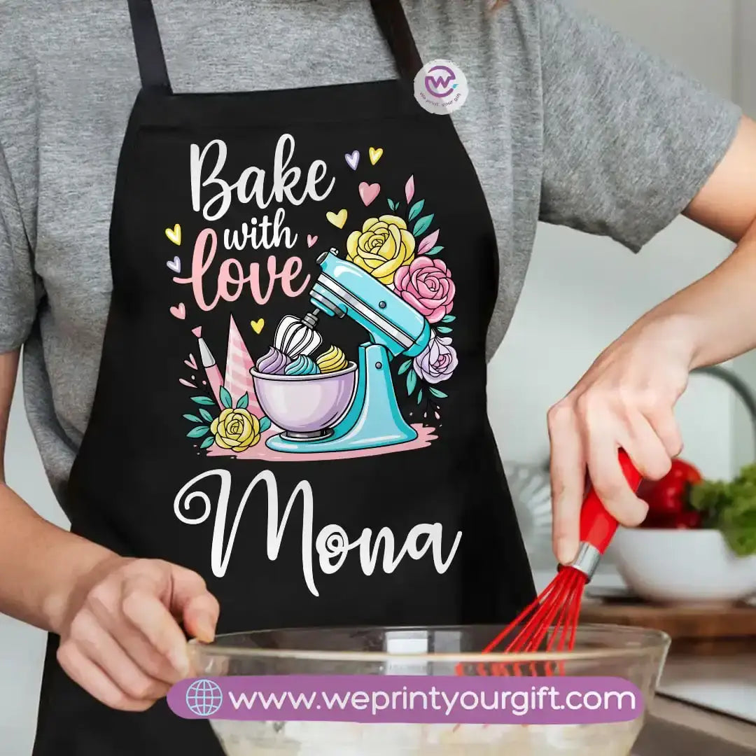 Personalized apron- Names - WE PRINT