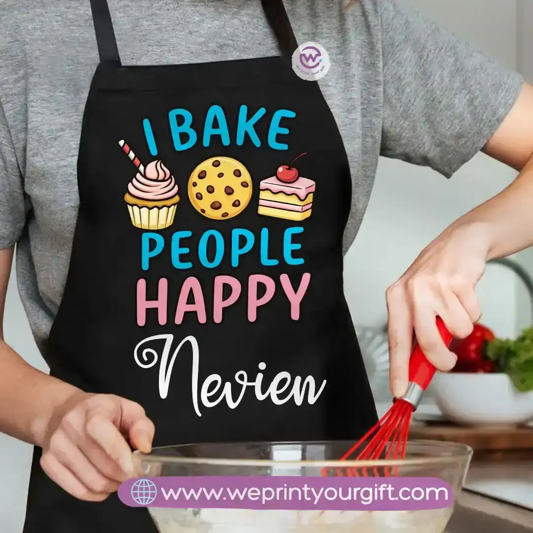 Personalized apron- Names - WE PRINT