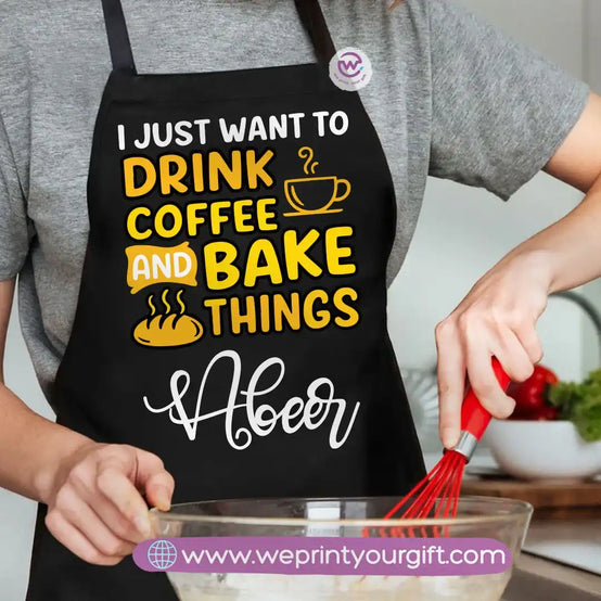 Personalized apron- Names