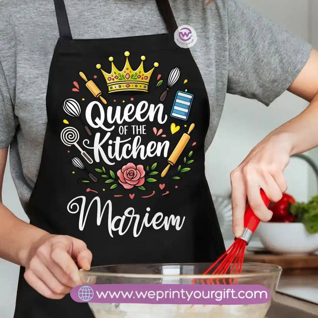 Personalized apron- Names - WE PRINT