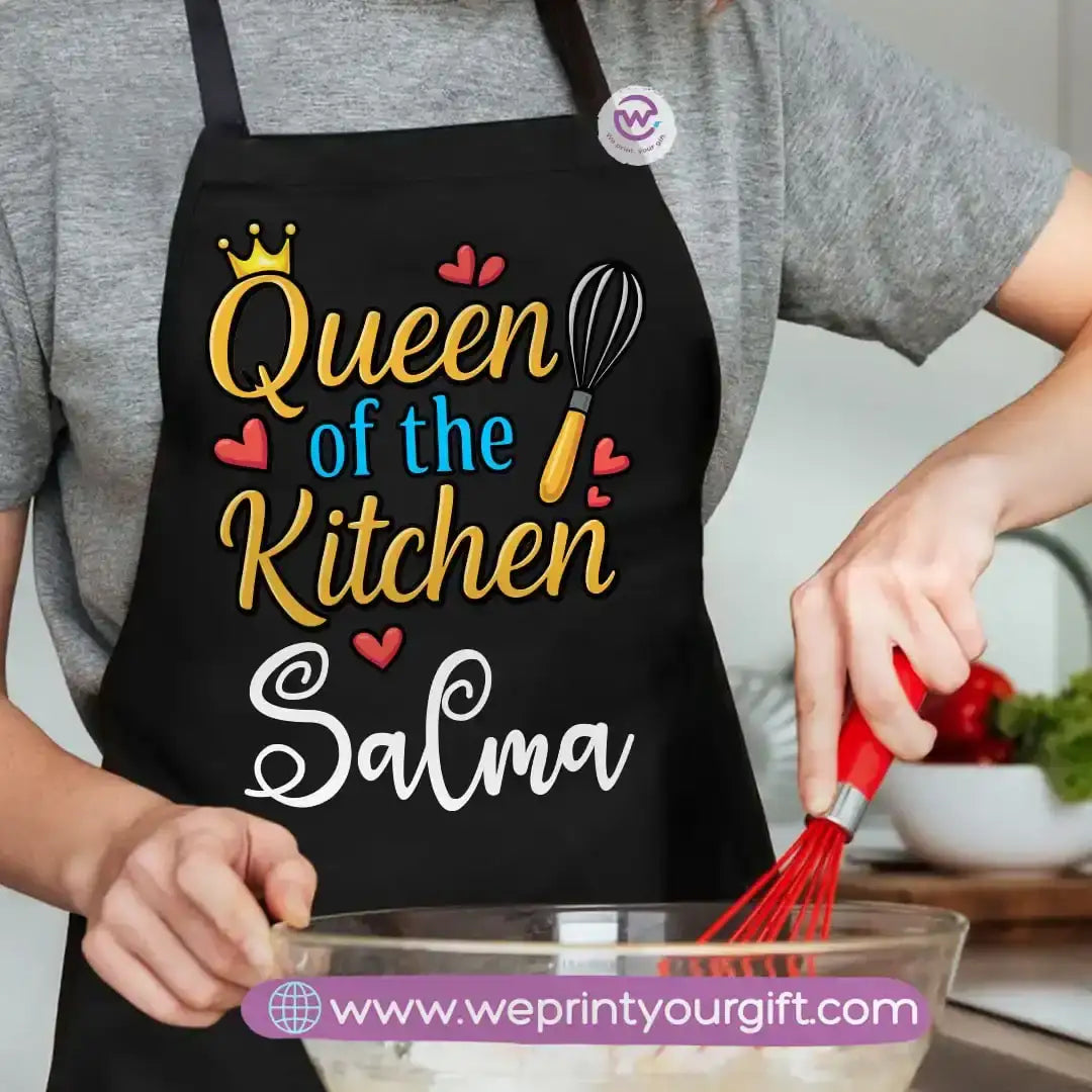 Personalized apron- Names - WE PRINT