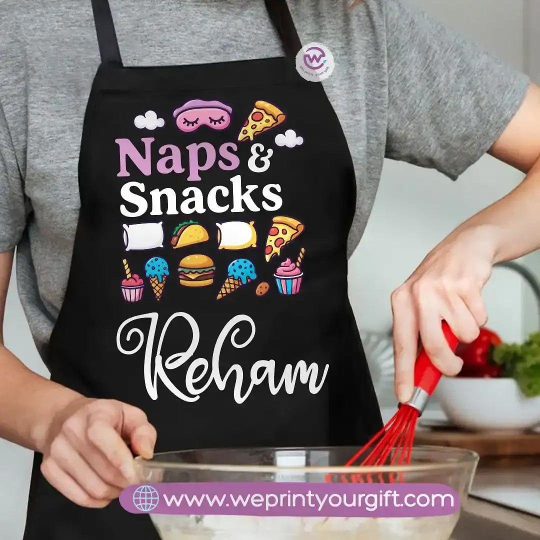 Personalized apron- Names - WE PRINT