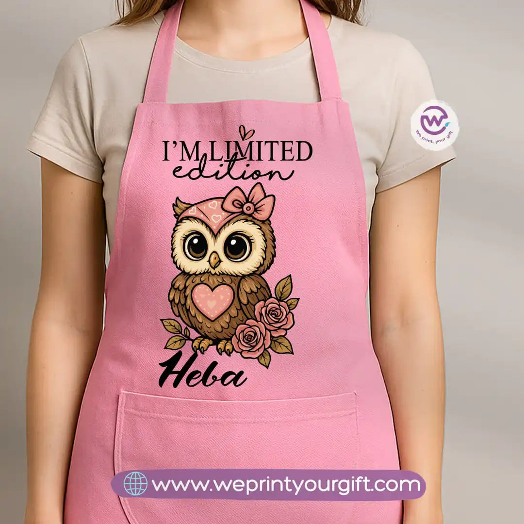 Personalized apron-Owl - WE PRINT