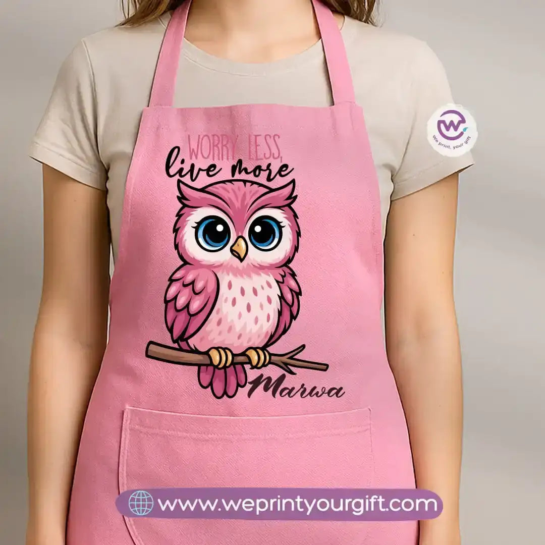 Personalized apron-Owl - WE PRINT