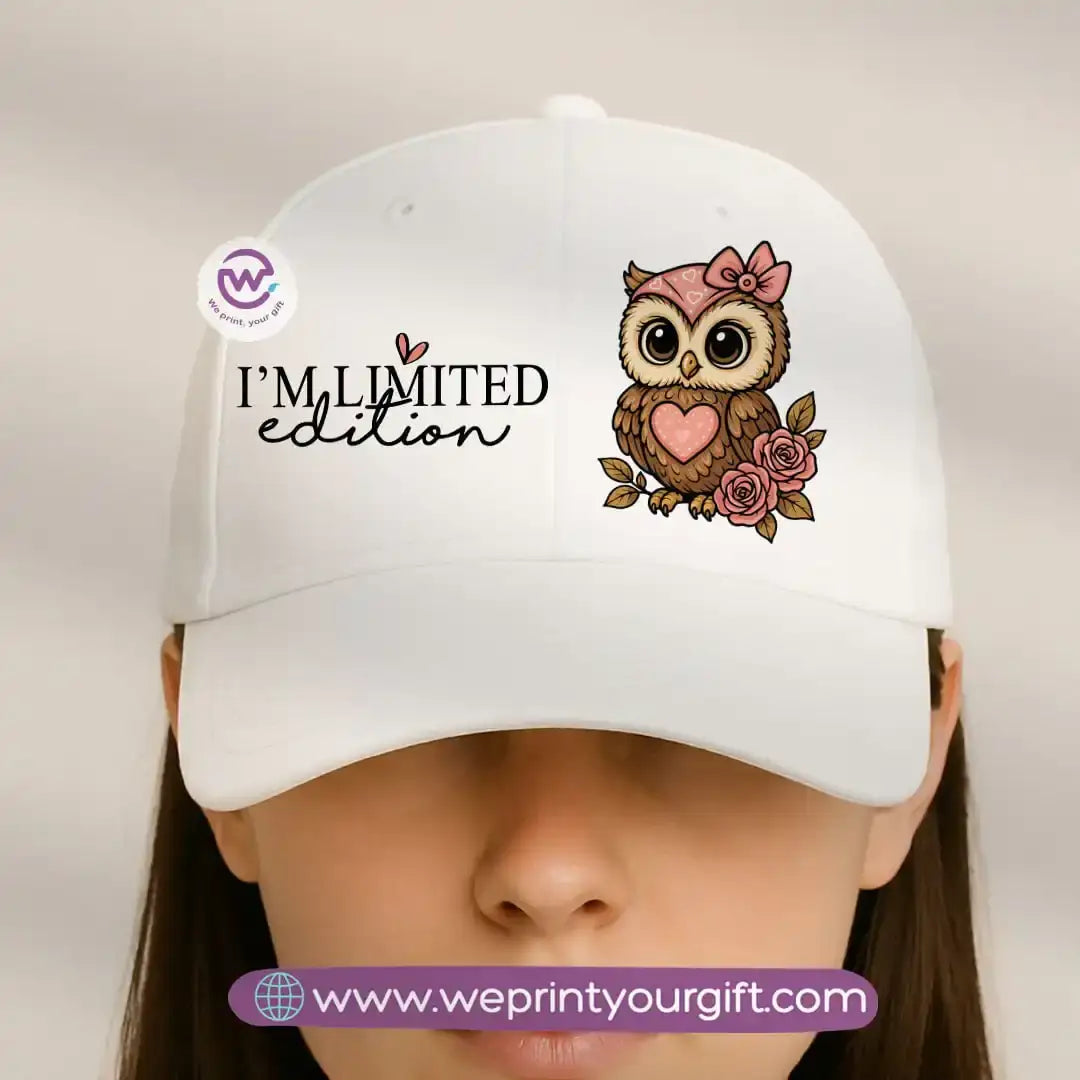 Personalized summer cap- Owl - WE PRINT