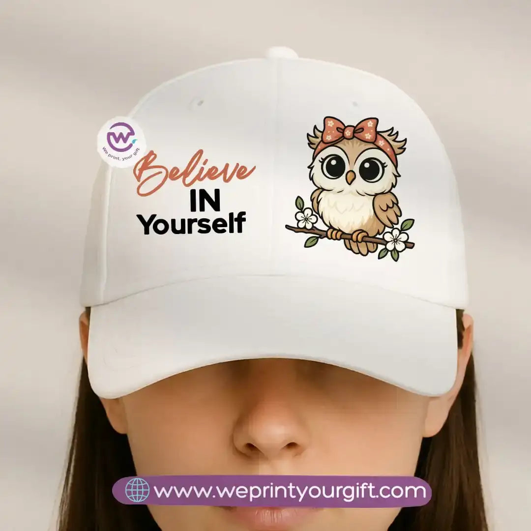 Personalized summer cap- Owl - WE PRINT
