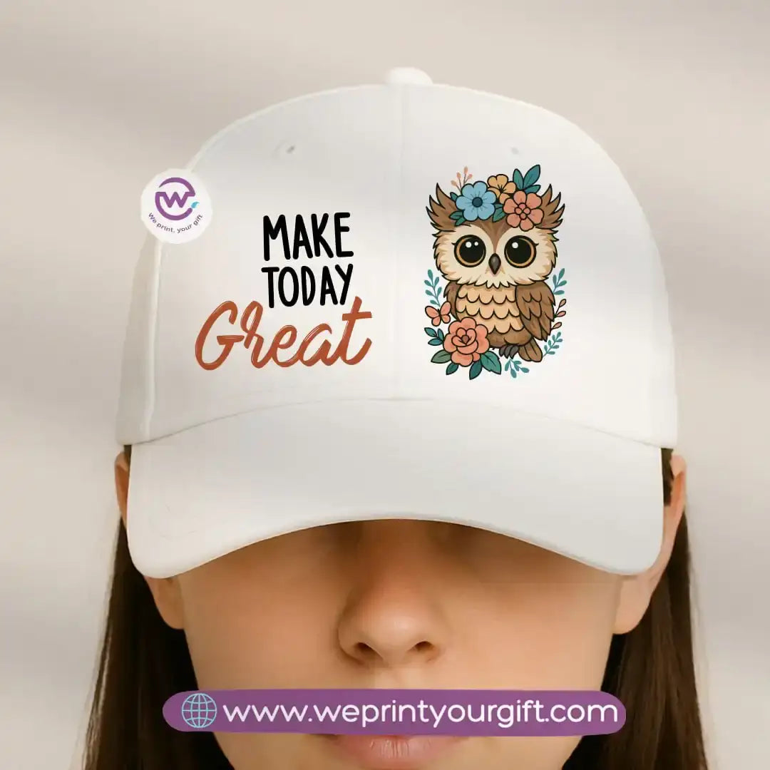 Personalized summer cap- Owl - WE PRINT