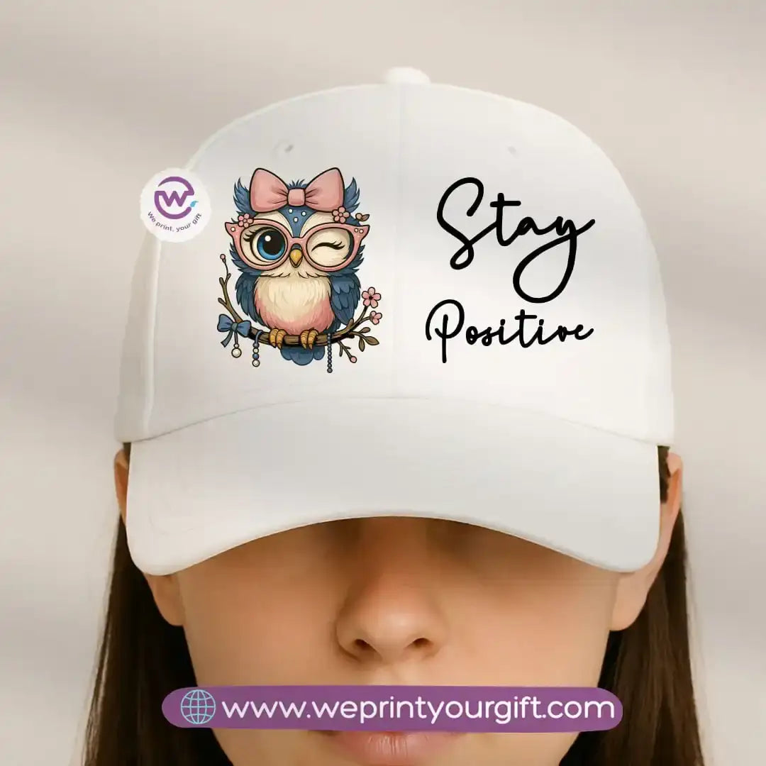 Personalized summer cap- Owl - WE PRINT