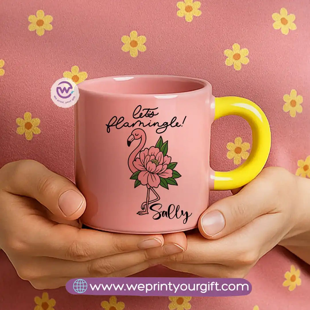 Round handle mug- Unicorn