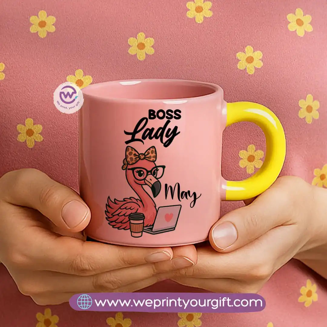 Round handle mug- Unicorn