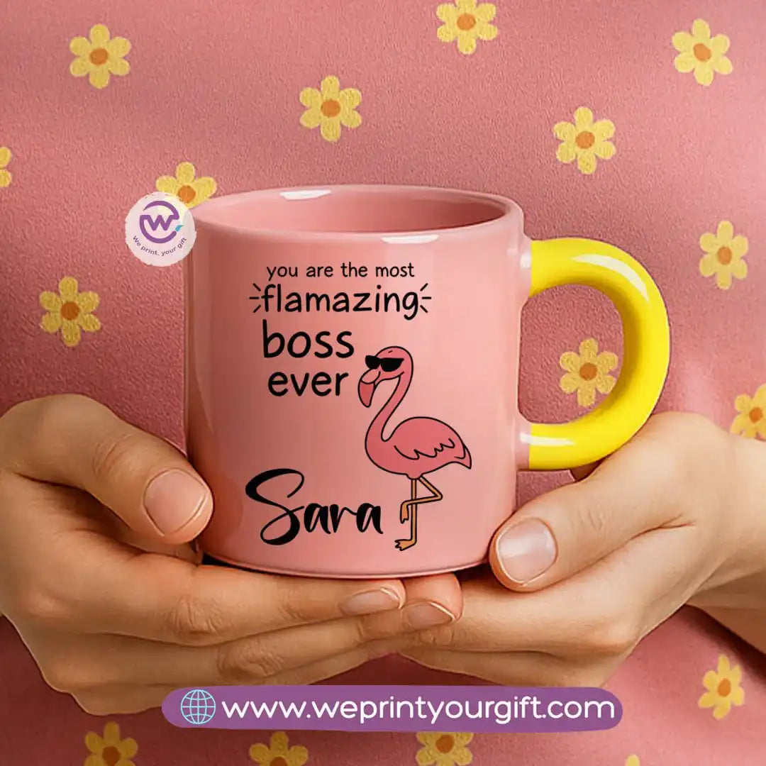 Round handle mug- Unicorn