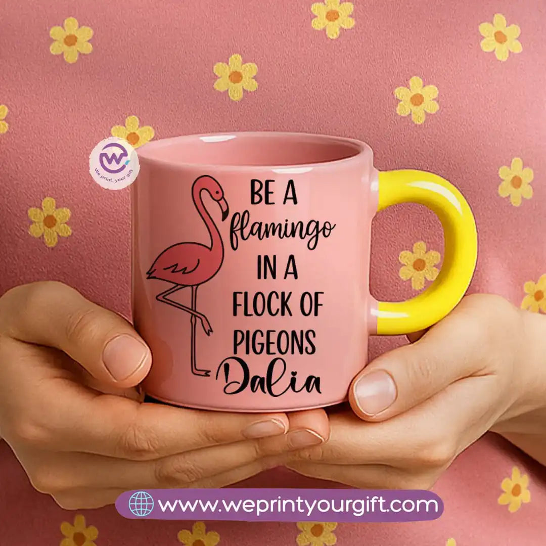 Round handle mug- Unicorn