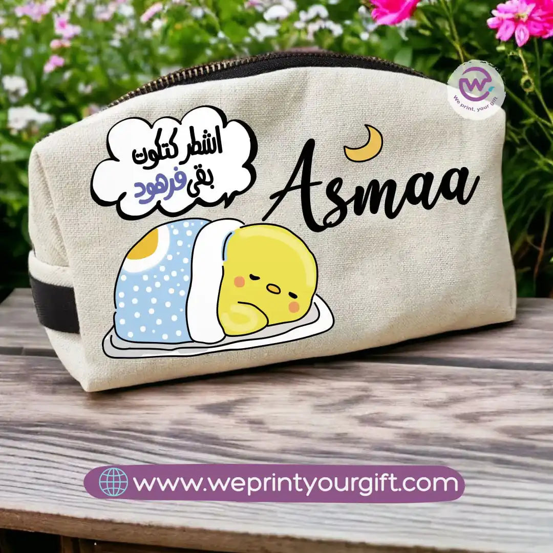 Custom makeup bag-Chick comic