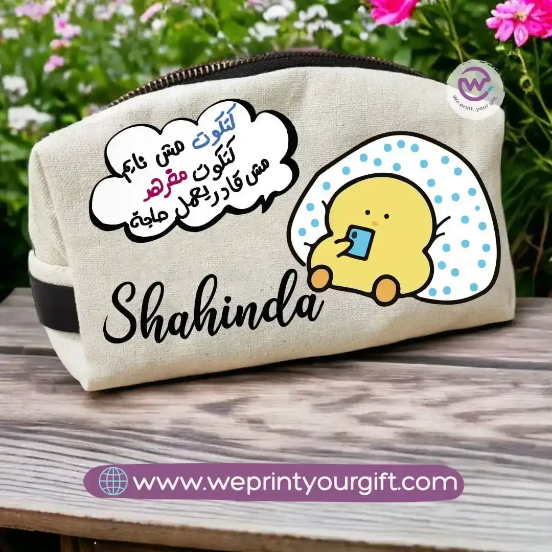 Custom makeup bag-Chick comic - WE PRINT
