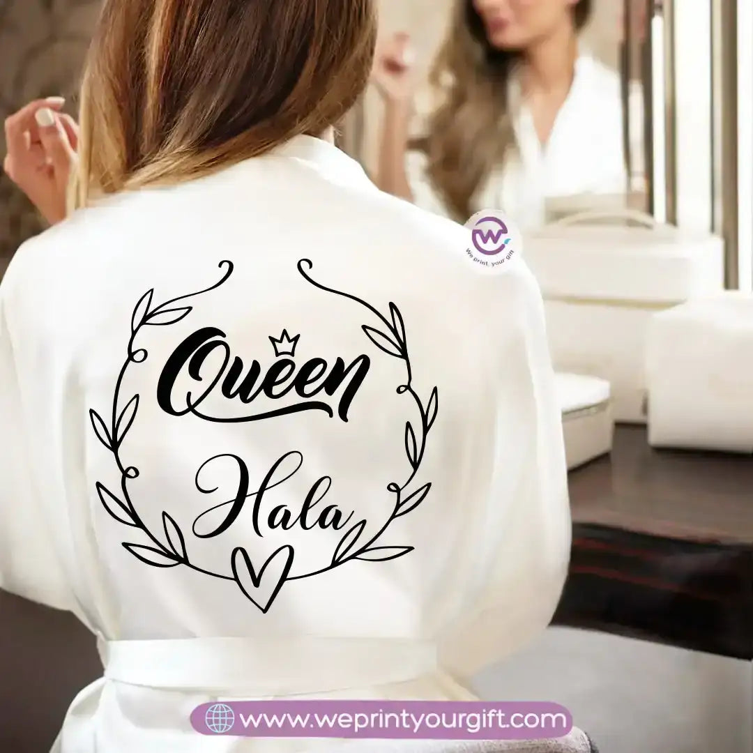 Bridal Robe-Names - WE PRINT