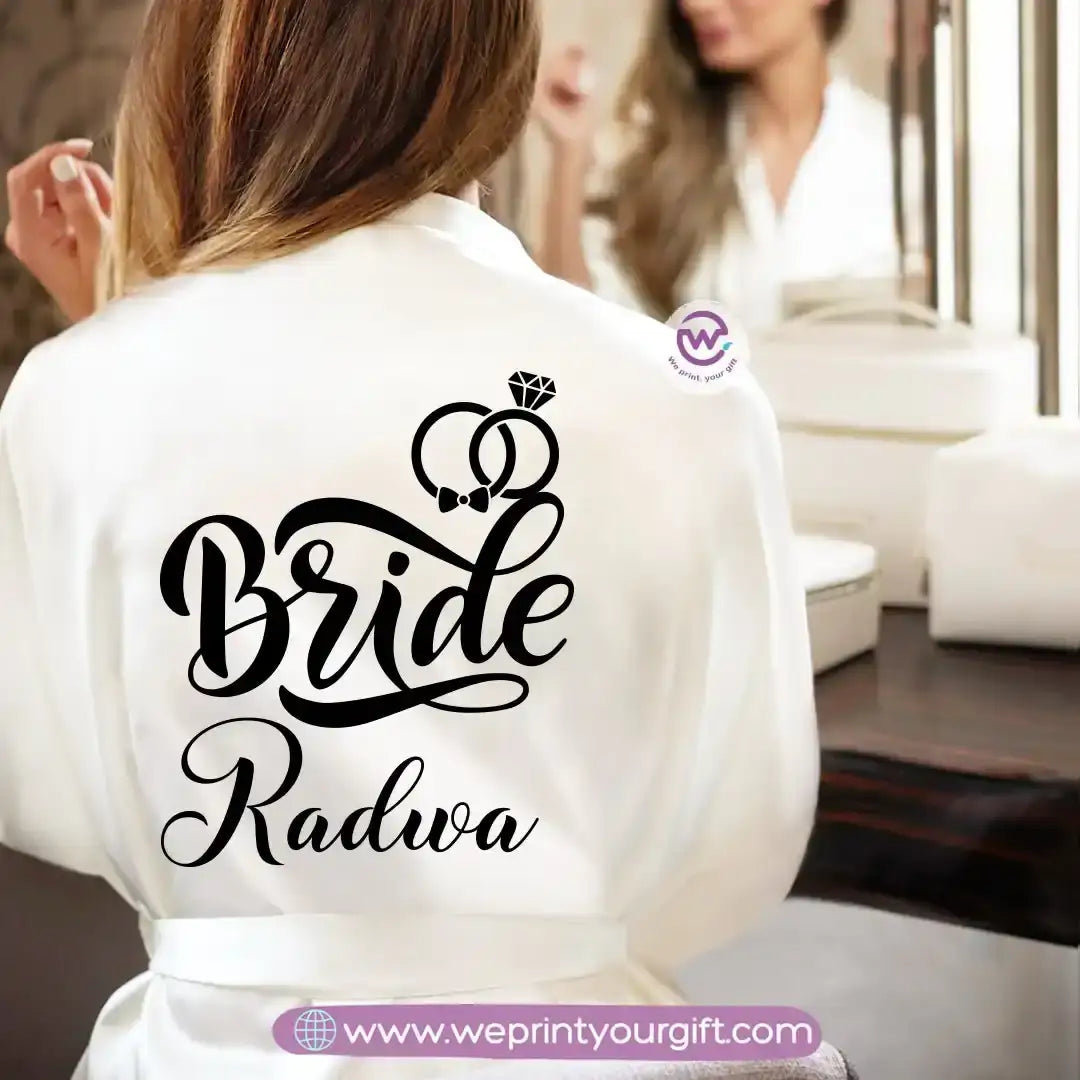 Bridal Robe-Names - WE PRINT