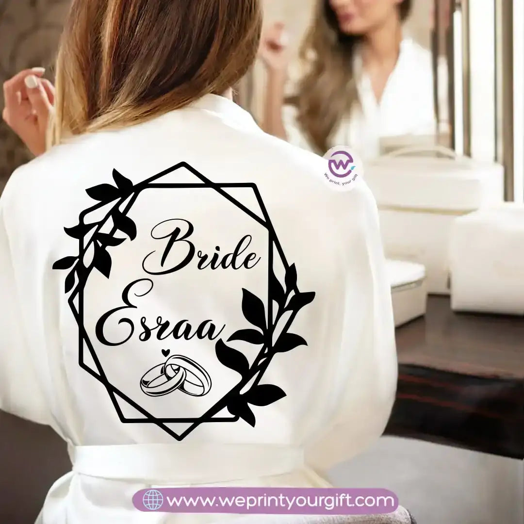 Bridal Robe-Names - WE PRINT