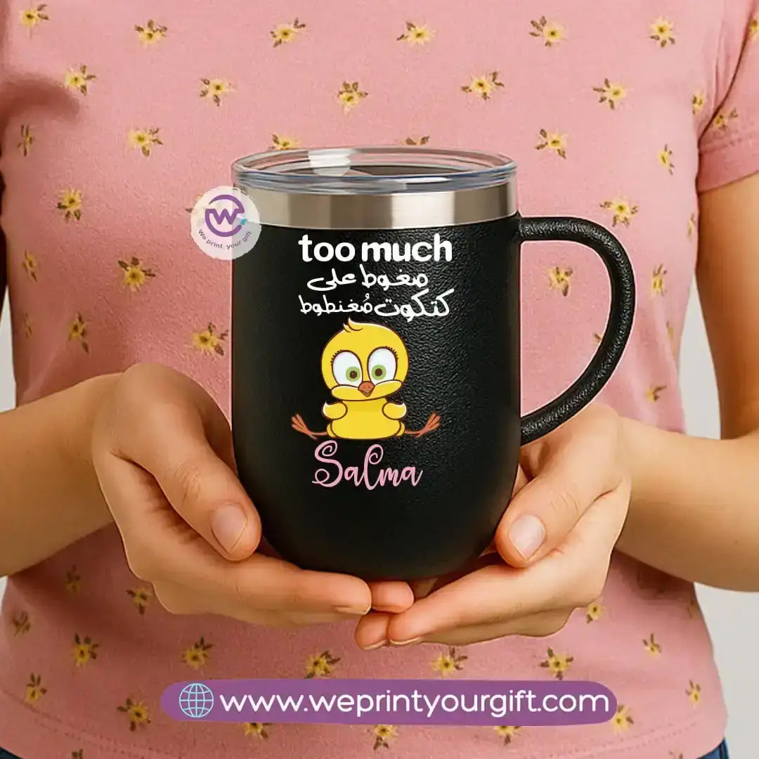 Thermal mug with acrylic lid- Comics - WE PRINT