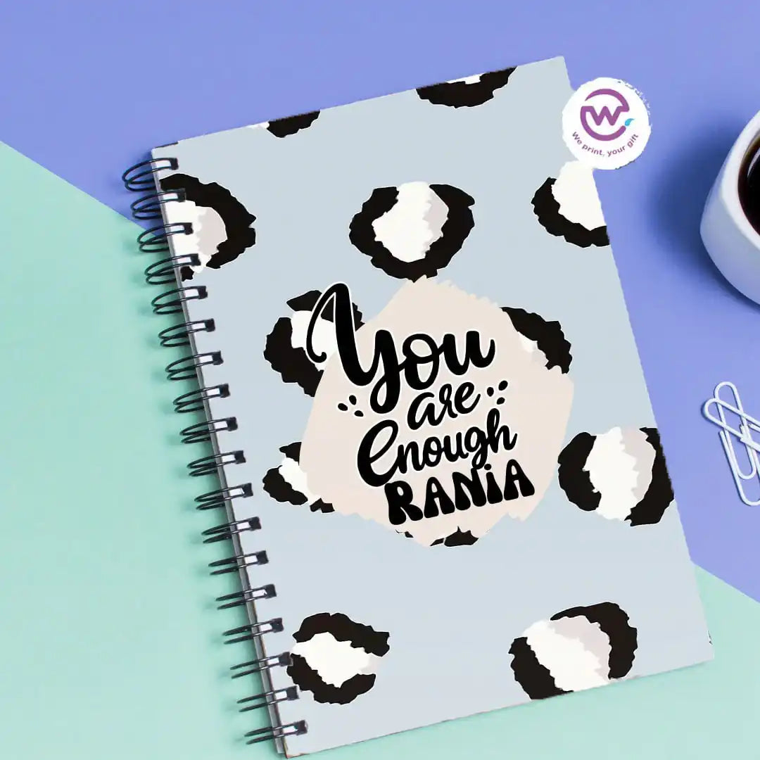 Personalized notebook- Motivation
