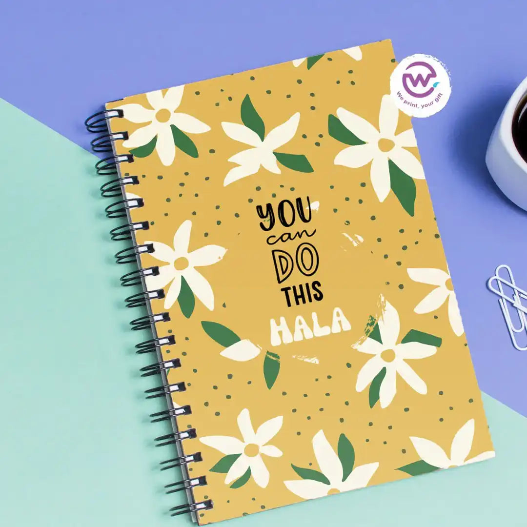 Personalized notebook- Motivation