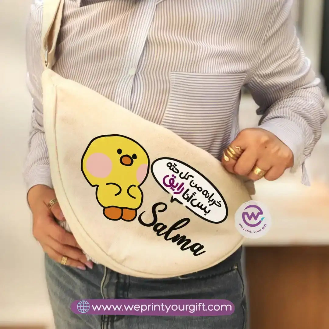 Custom waist bag- chick comic - WE PRINT