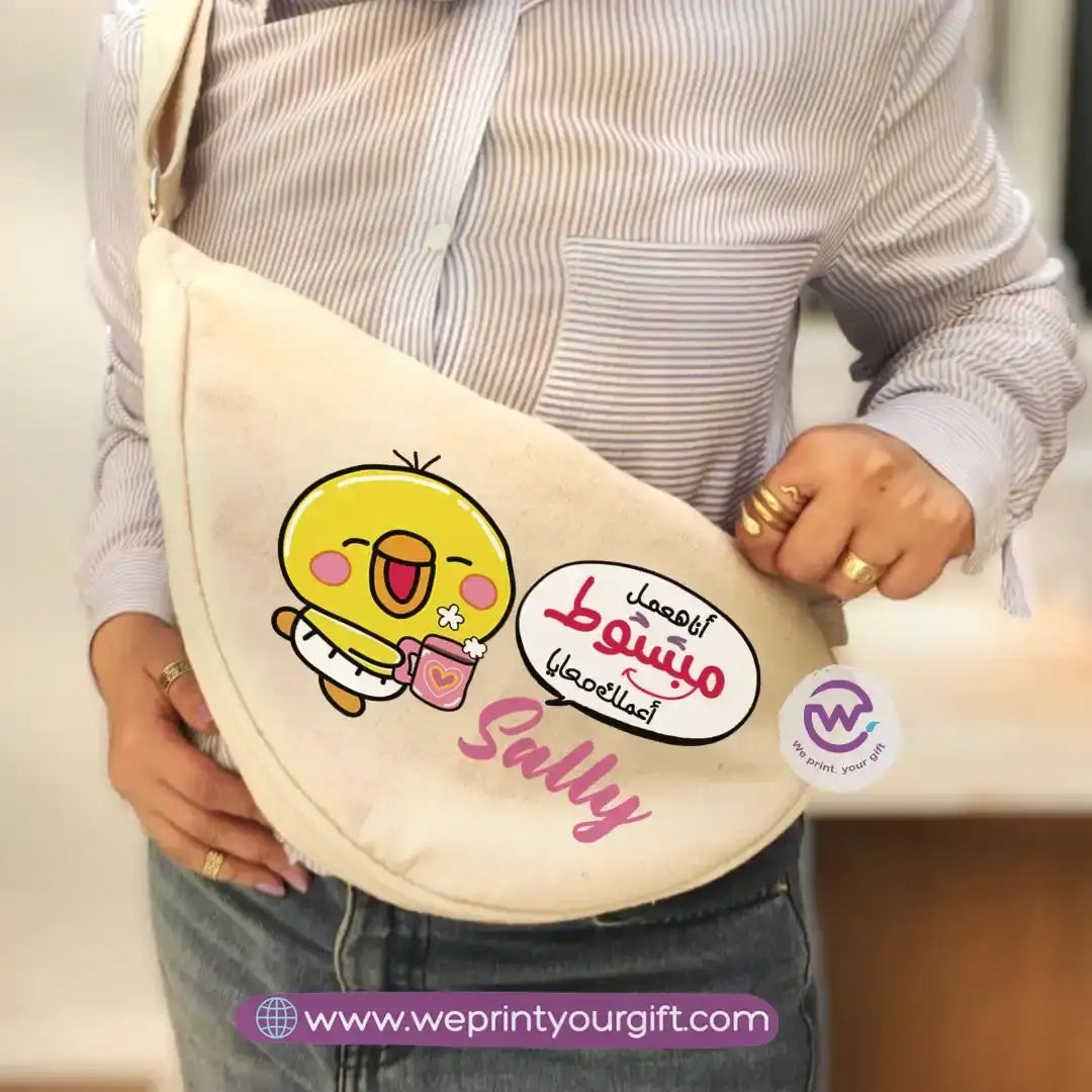 Custom waist bag- chick comic - WE PRINT