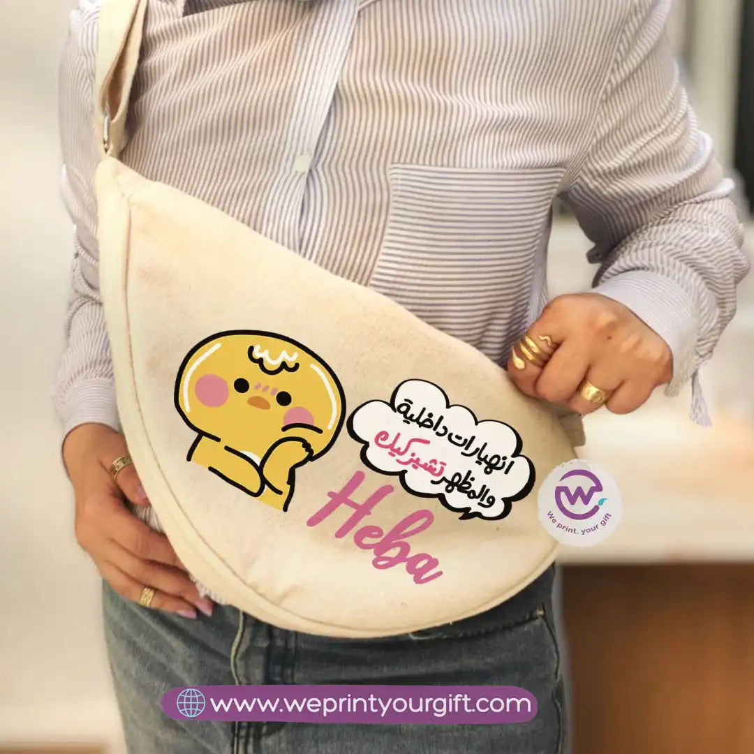 Custom waist bag- chick comic - WE PRINT