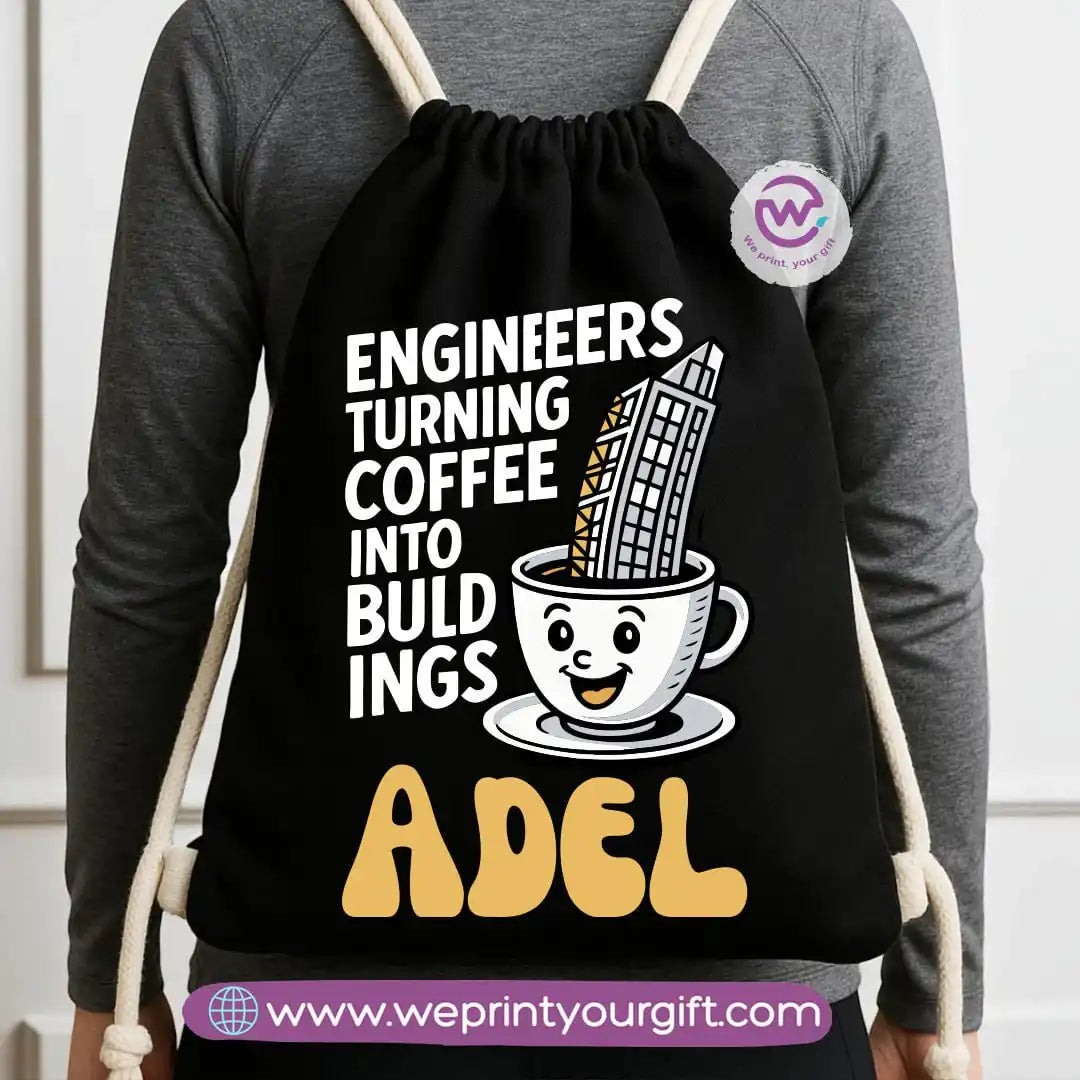 Custom bag-Drawstring bag- Engineers