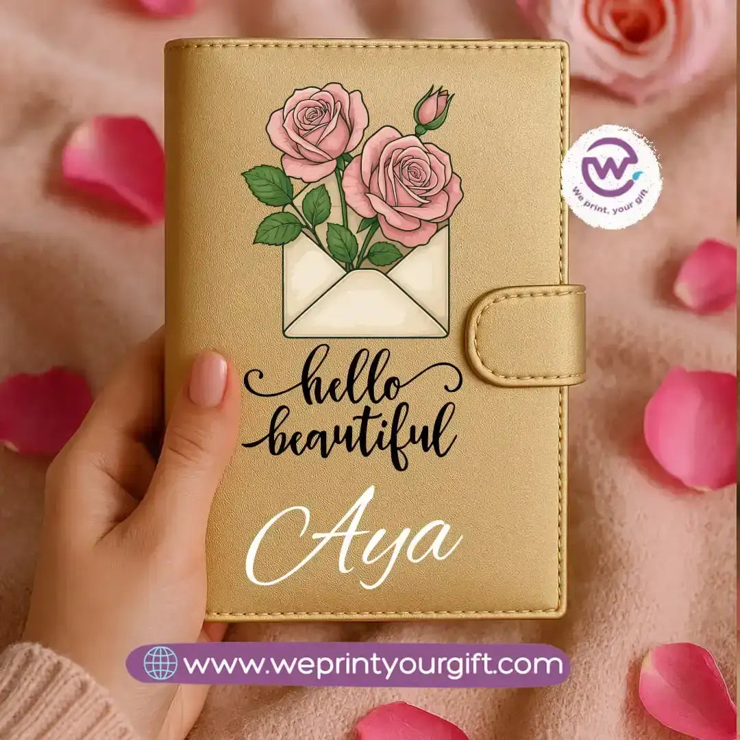 Personalized Women Wallet- Motivation - WE PRINT