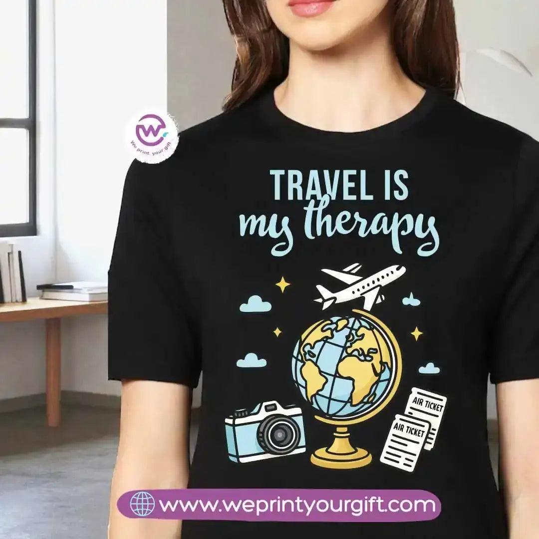 Customized T-shirt- Travel - WE PRINT